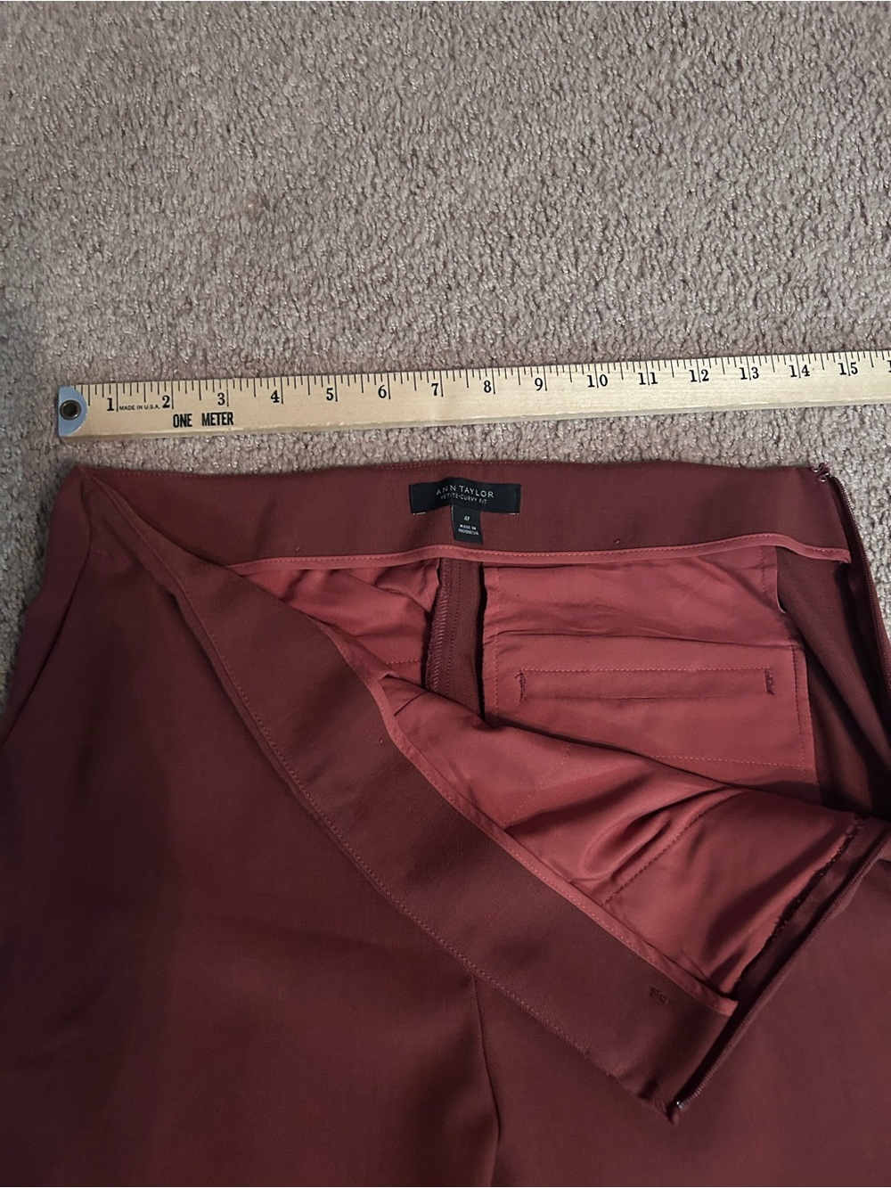 Ann Taylor Women’s Dress Pants - Deep Rust